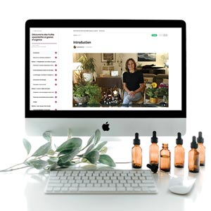 Cours en vidéo, e-learning sur les huiles essentielles par Aude Maillard