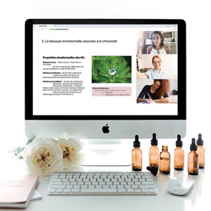 Webinars sur l'aromathérapie et les huiles essentielles par Aude Maillard